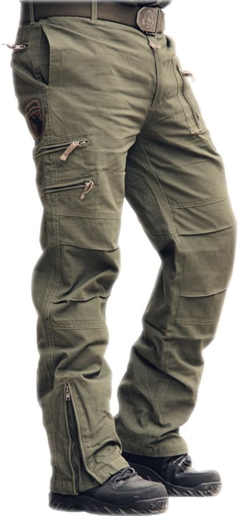 Sunsnow Mens 101 Airborne Cargo Pants Multi Pockets Outdoor Sport Military Pants Amazonca