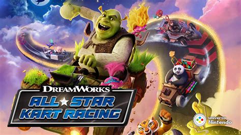 Dreamworks All Star Kart Racing Trailer Wisegamer