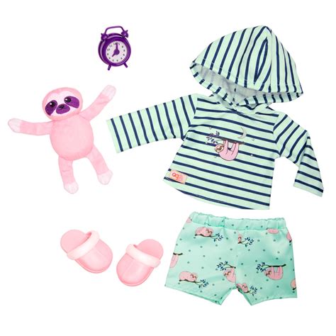 Roupa Our Generation - Conjunto De Roupa Our Generation Pijama Sleepy Sloth