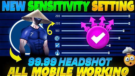 Ob After Update New Sensitivity Setting In Free Fire Auto Headshot