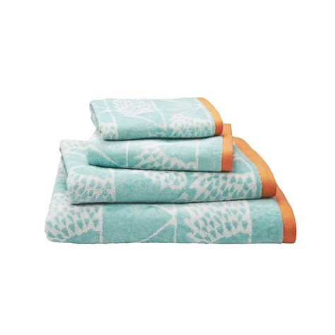 Discover The Scion Spike Towel Aqua Bath Towel At Amara Hedgehog