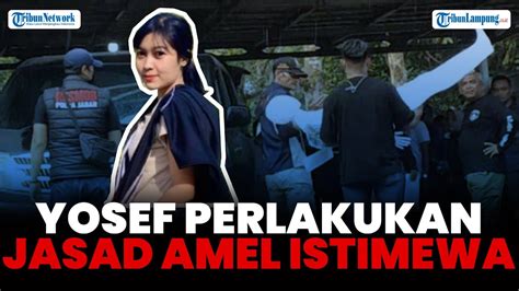 Yosef Diduga Awalnya Tak Mau Bunuh Amalia Terpaksa Dihabisi Karena