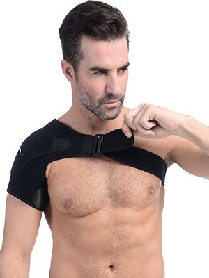 Anoopsyche Adjustable Shoulder Brace For Men Women Neoprene Rotator