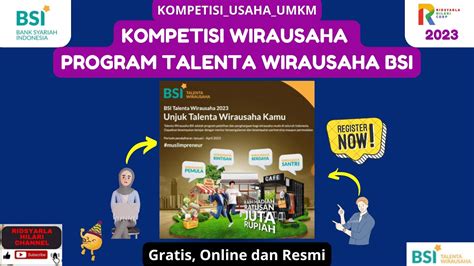 Cara Mudah Umkm Daftar Binaan Bsi Via Talenta Wirausaha Bsi Youtube