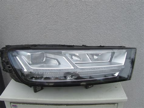 AUDI Q7 4M0 FULL LED MATRIX LAMPA PRAWA PRZÓD 12257110782 oficjalne