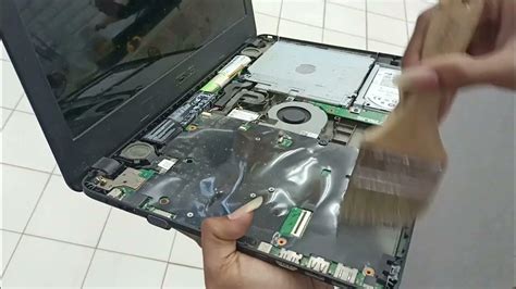 Cleaning Asus X441u Dan Upgrade Ssd Youtube