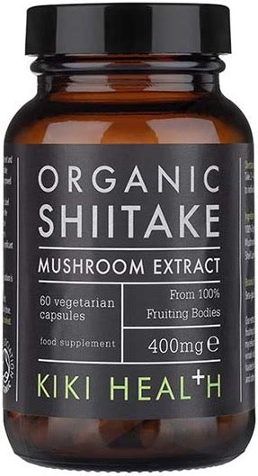 Kiki Health Organic Shiitake Extract Mushroom 60 Pcs