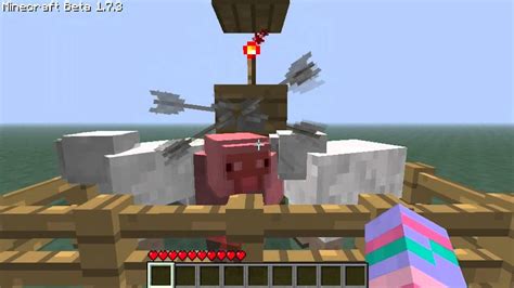 Minecraft How To Make Dispensers Shoot Arrows Down Youtube