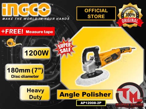 Ingco Polisher Ap P Angle Polisher W Tm Ss Lazada Ph