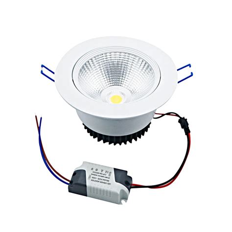 Anti Glare Recessed Led Dimmable Downlight Cob Chip 5w 7w 9w 12w Led