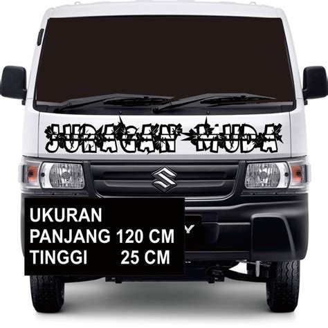 Cutting Sticker Mobil Stiker Untuk Body Kabin Depan Mobil Pick Up Cold