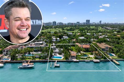 Matt Damons Former Miami Beach Mansion And Adjacent Home List For 65m Private Realestate Club