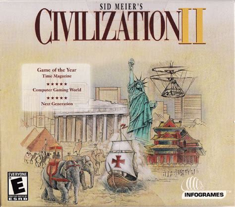 Sid Meiers Civilization Ii Cover Or Packaging Material Mobygames