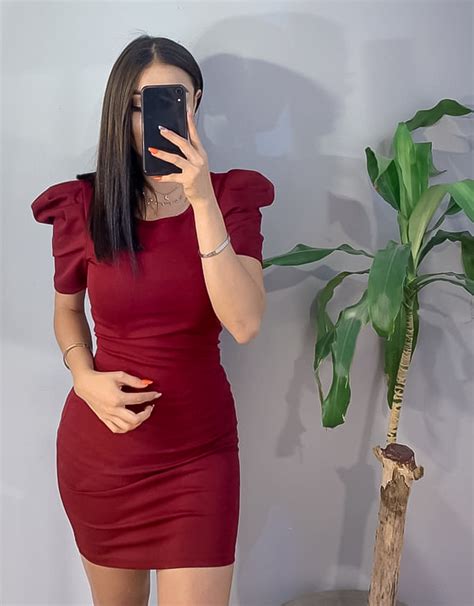 vestido corto guindo urban lyon