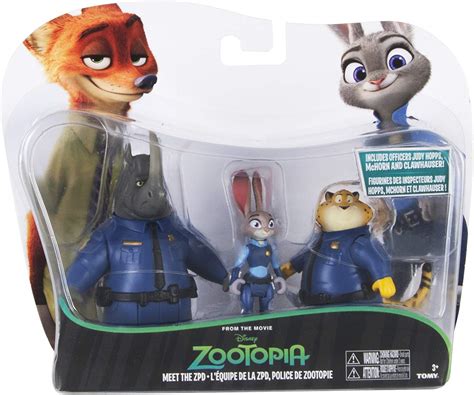 Disney Zootopia Meet The Zpd Play Set Officers Judy Hopps Mchorn And