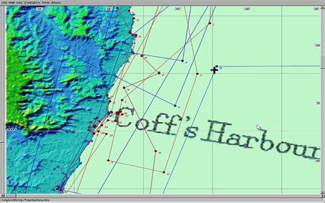 Tasman Sea Map