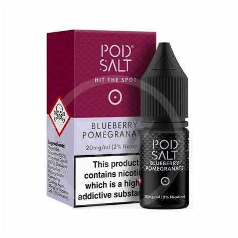 Pod Salt Blueberry Pomegranate Ml Vapes Direct Pk