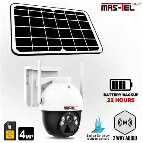 Mastel G Solar Ptz Mp Camera At Piece Ptz Camera In Indore