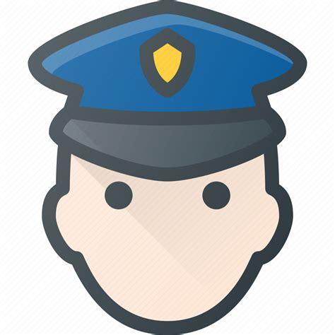 Avatar Cop Head Man People Police Icon Download On Iconfinder