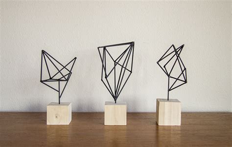 Geometric Brass Figures on Behance