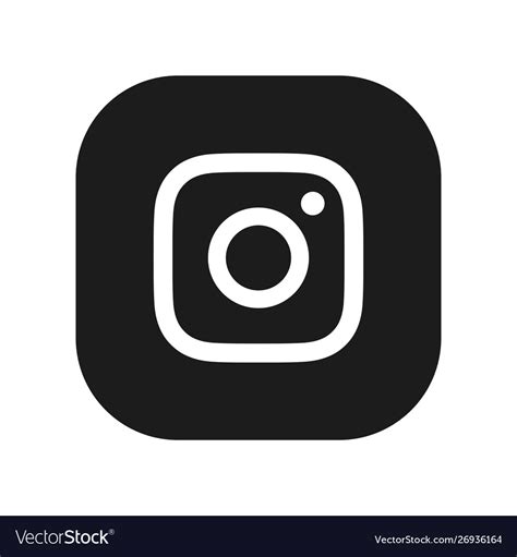 Photo camera icon instagram digital application Vector Image