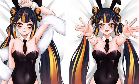 Custom Drawing Anime Art Commission Dakimakura Body Pillow Cover For