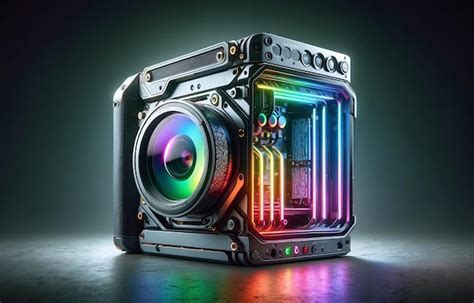 Premium Photo | A camera designed to look like a gaming PC