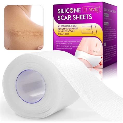 Rouleau De Pansement En Silicone Gel Cicatrice Pour Cicatrices Pour