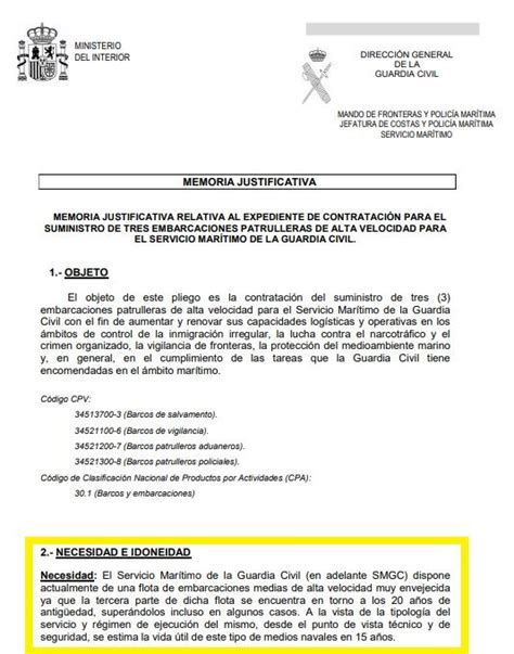 La Dif Cil Situaci N Del Servicio Mar Timo De La Guardia Civil Un