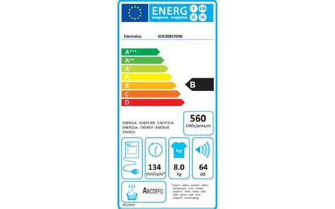 ELECTROLUX EDC2085POW Fiche Technique Prix Et Avis