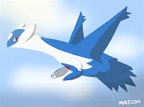 Latios In The Sky By Mat0s0 On Deviantart