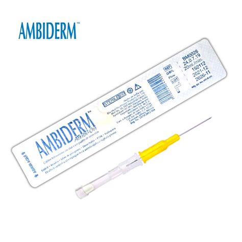 Medically Cateter Intravenoso G Amarillo Farmacia A Domicilio