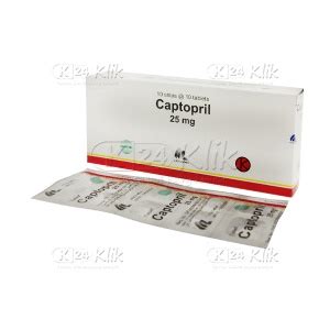 Captopril IF 25 Mg Tablet Manfaat Dosis Efek Sam