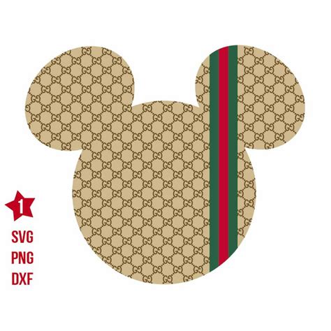 Gucci Mickey Svg 002 Mickey Mouse Gucci Svg Designer Gucci Inspire