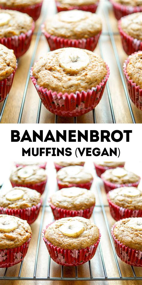 Bananenbrot Muffins Vegan Rezept Elle Republic Einfach Gesund