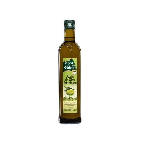 Azeite De Oliva Extra Virgem Tunisiano Rahma Vidro 500ml Faz A Boa