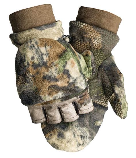 Fleece Pop Top Glove Hunting Gloves For Cold Weather ScentLok