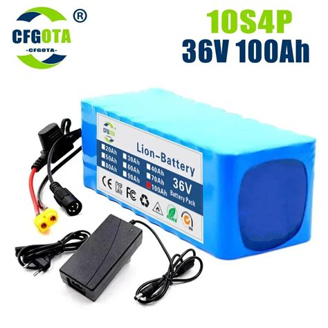 Аккумулятор 36 В 10S4P 1000 Ач | AliExpress