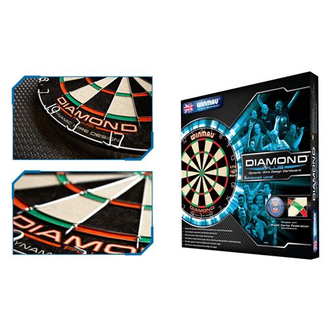 Winmau Professional Diamond Dartboard And Cabinet Set Cabinets Matttroy