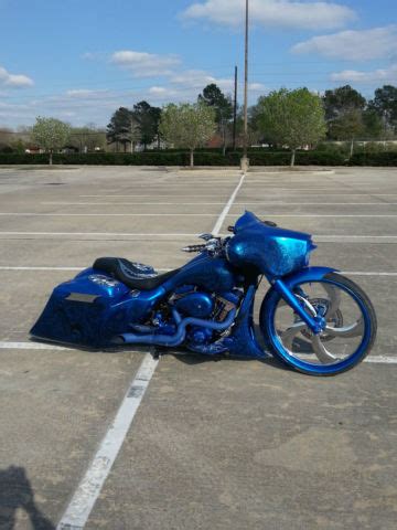 Custom Big Wheel Bagger with Front and Rear Air and Custom Paint