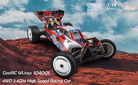 Toys Hobbies Wltoys 104001 1 10 4WD Racing Car 100M 2 4G Remote