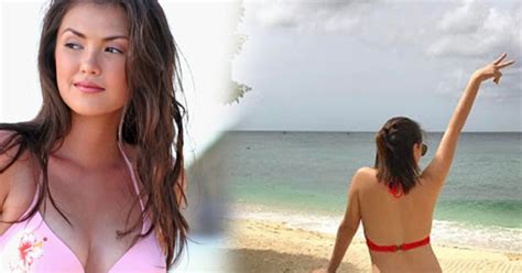 Look Angelica Panganiban Sizzles In Red Bikini