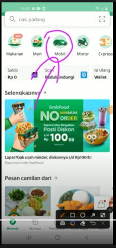 Cara Pesan Grab Mobil Untuk Orang Tongbos