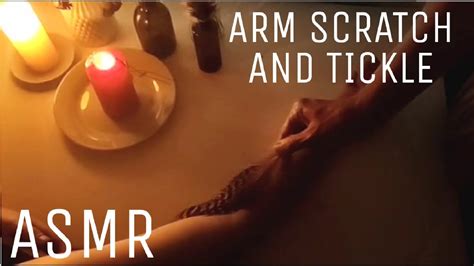 Asmr Relaxing Scratching And Tickle Arm Massage Including Feather No