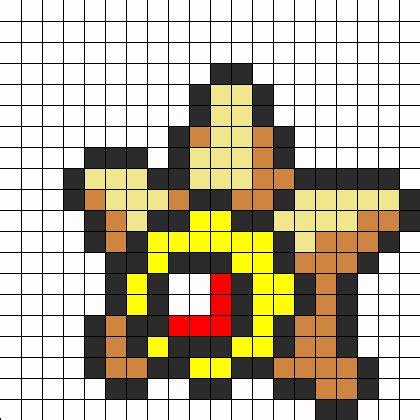 Staryu Kandi Pattern Pixel Art Pokemon Pixel Art Pattern Perler | Hot ...