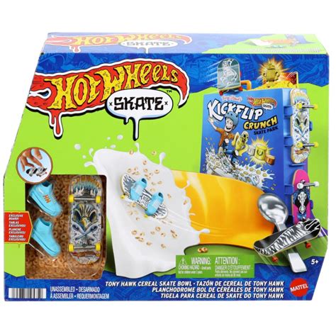 Hot Wheels Skate Tony Hawk Cereal Skate Bowl Toys Casey S Toys