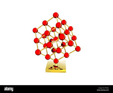 atom model isolated Stock Photo - Alamy