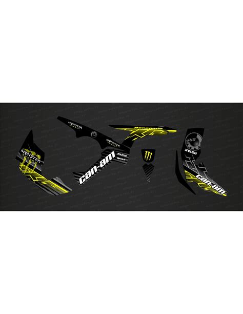 Kit Decoration Lightning Edition Full Yellow Idgrafix Can Am