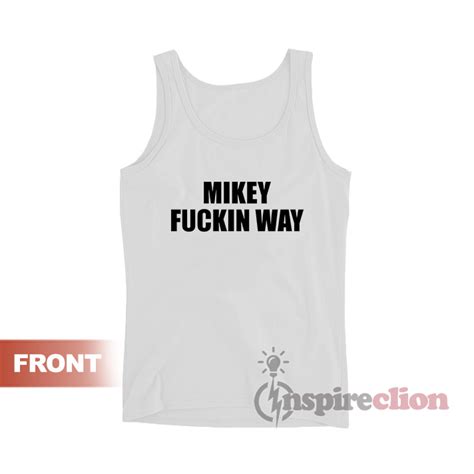 My Chemical Romance Mikey Fuckin Way Tank Top