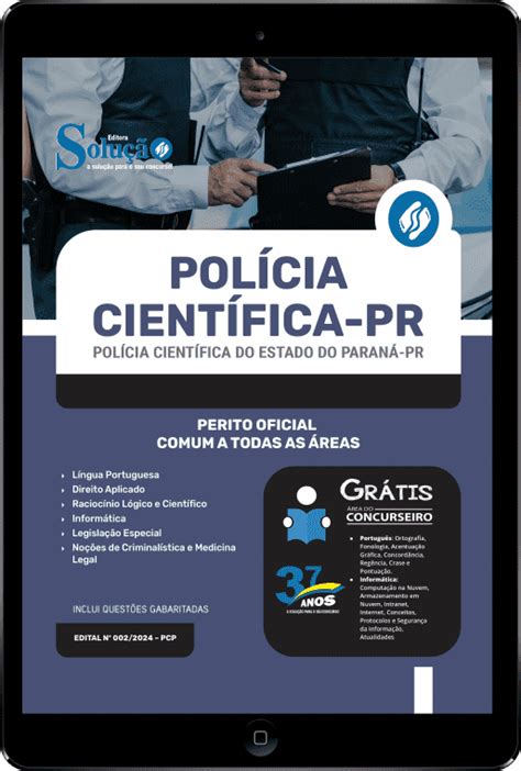 Download Apostila Polícia Científica PR PDF Perito Oficial